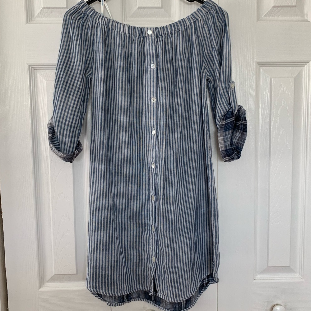 Blue Island Beach/Swim Coverup